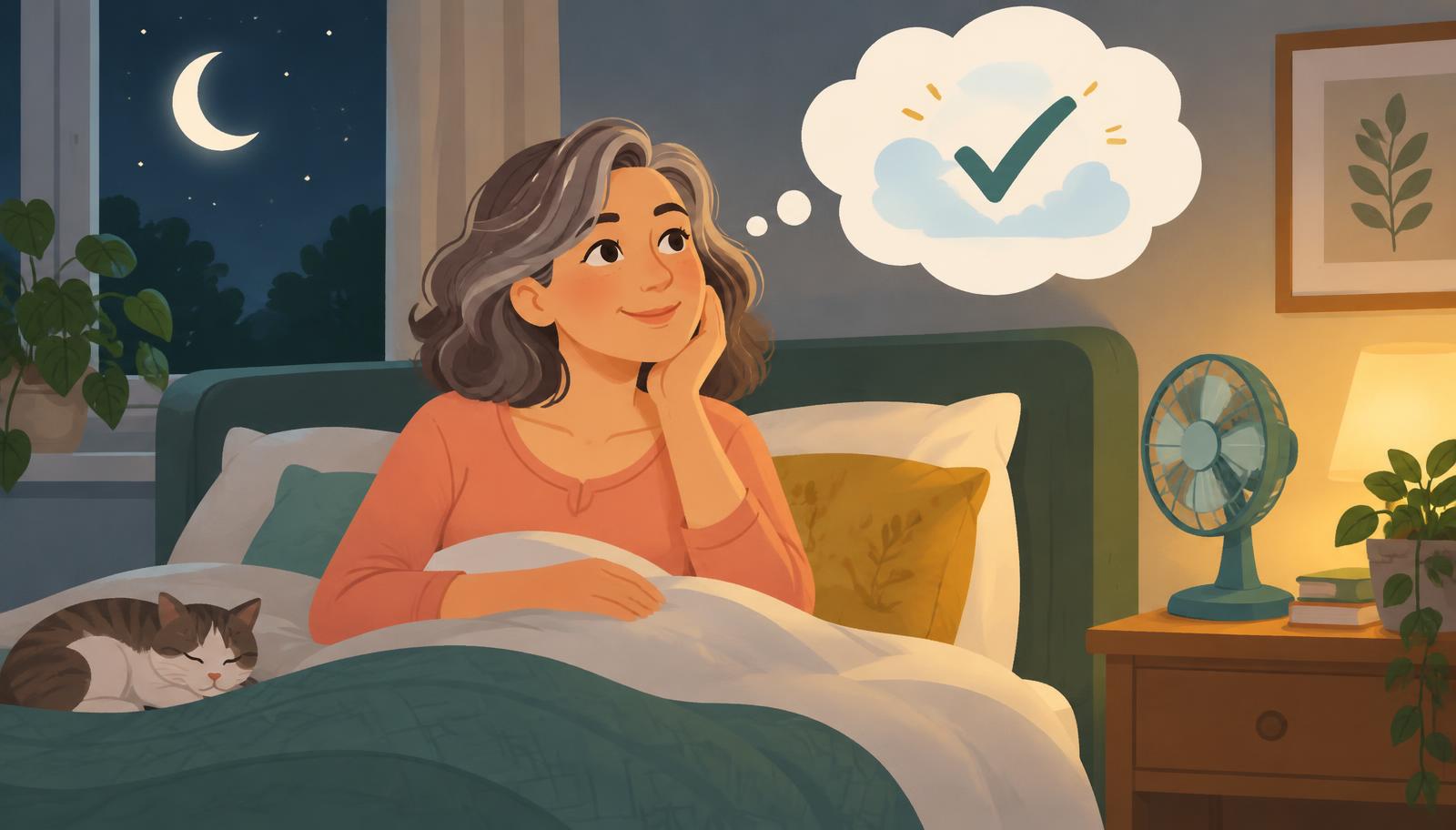 Night Sweats Wrecking Your Sleep? A 2026 Trial Tested Four Sessions of Therapy Instead of a Pill